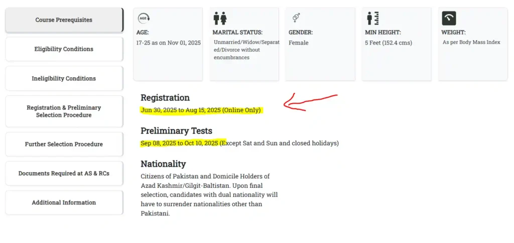 AFNS 2025 Registration Dates