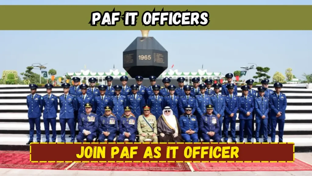 PAF as an IT Officer