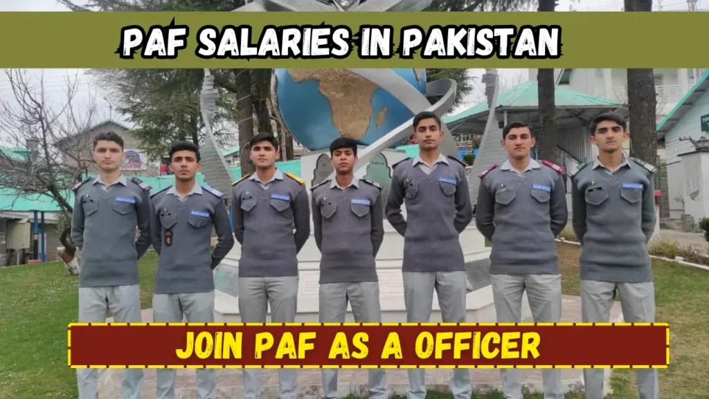 PAF Salaries in Pakistan