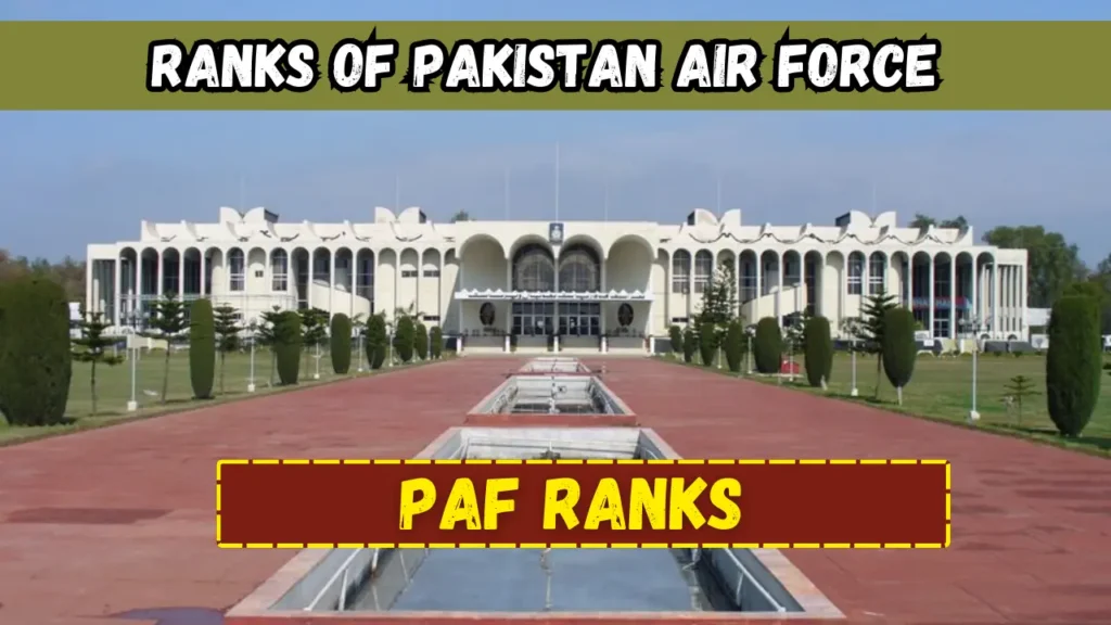 Ranks in PAF